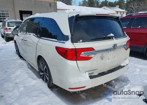 2019 Honda Odyssey Elite из США, поврежденный, VIN 5FNRL6H92KB044221